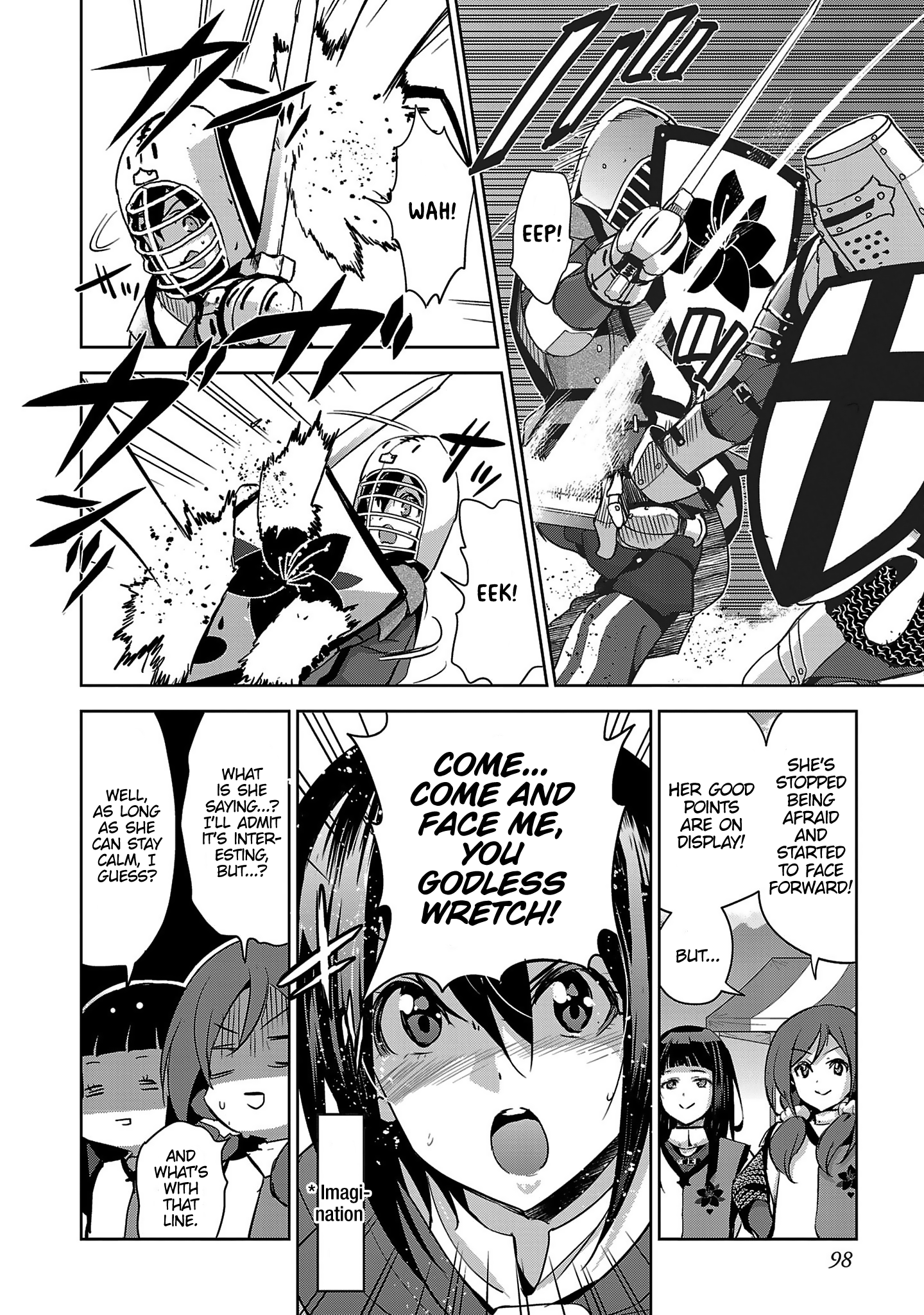 Shoujo Kishidan X Knight Tale chapter 16 - page 18