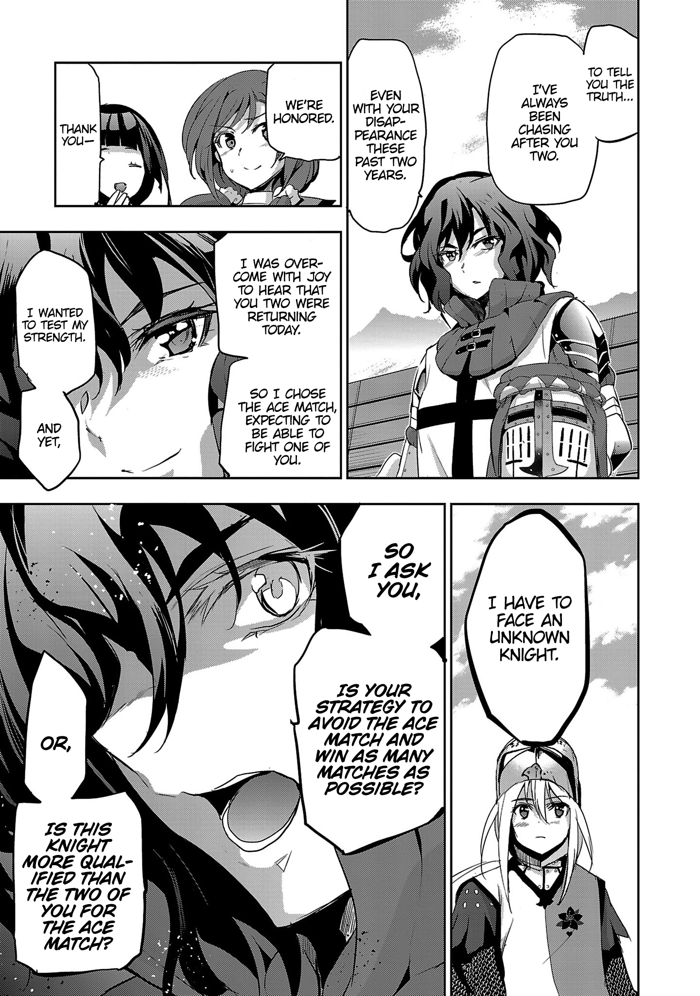 Shoujo Kishidan X Knight Tale chapter 17 - page 5