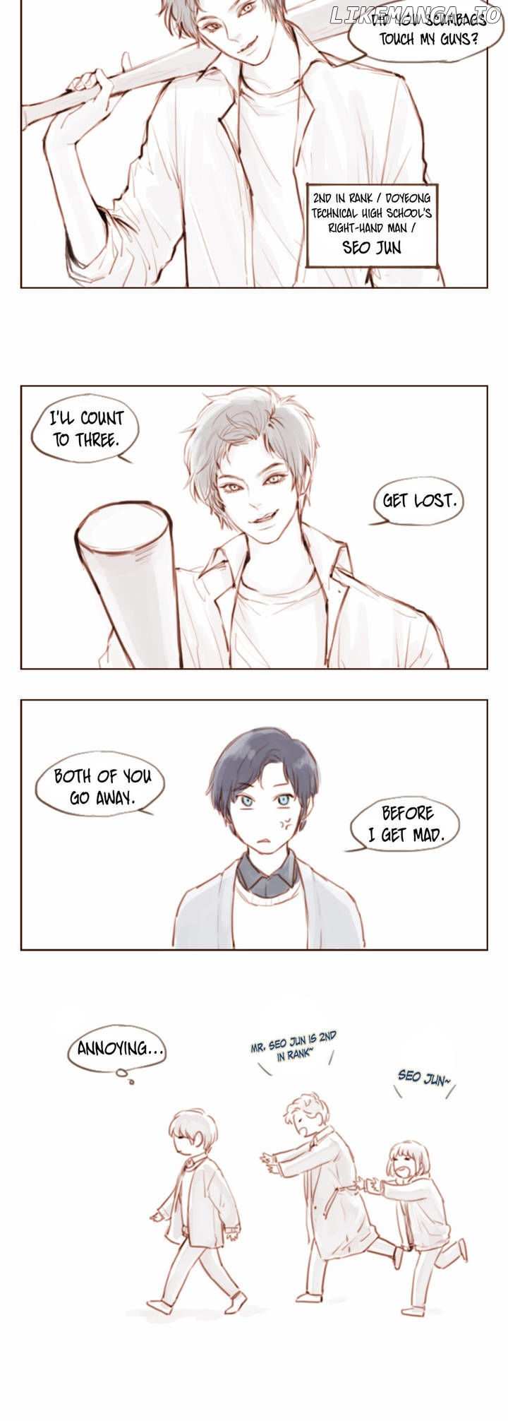 Strawberry and Milk Tea chapter 9.5 - page 7