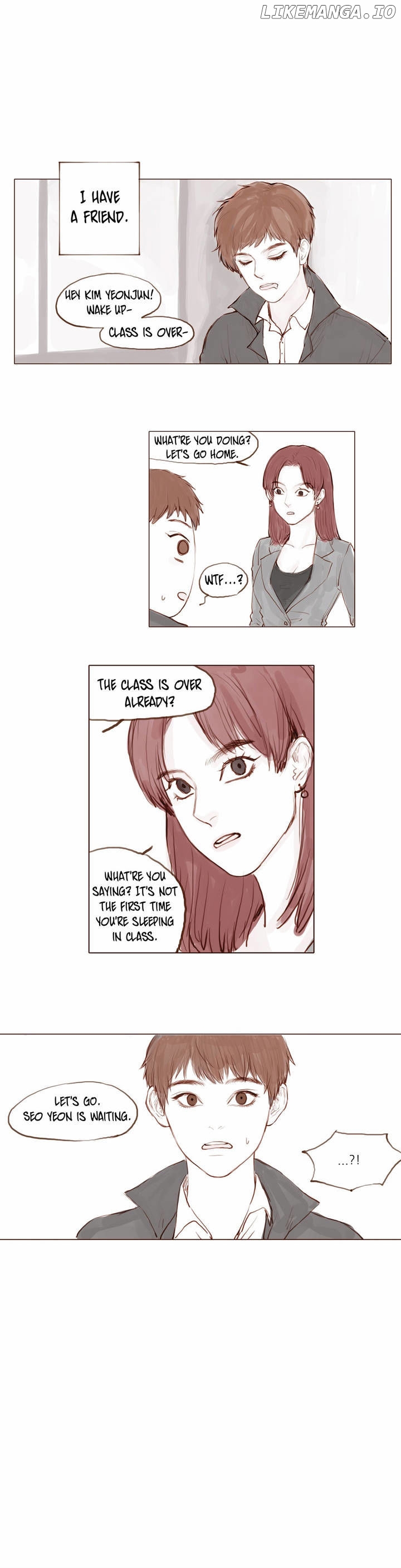 Strawberry and Milk Tea chapter 9.6 - page 1