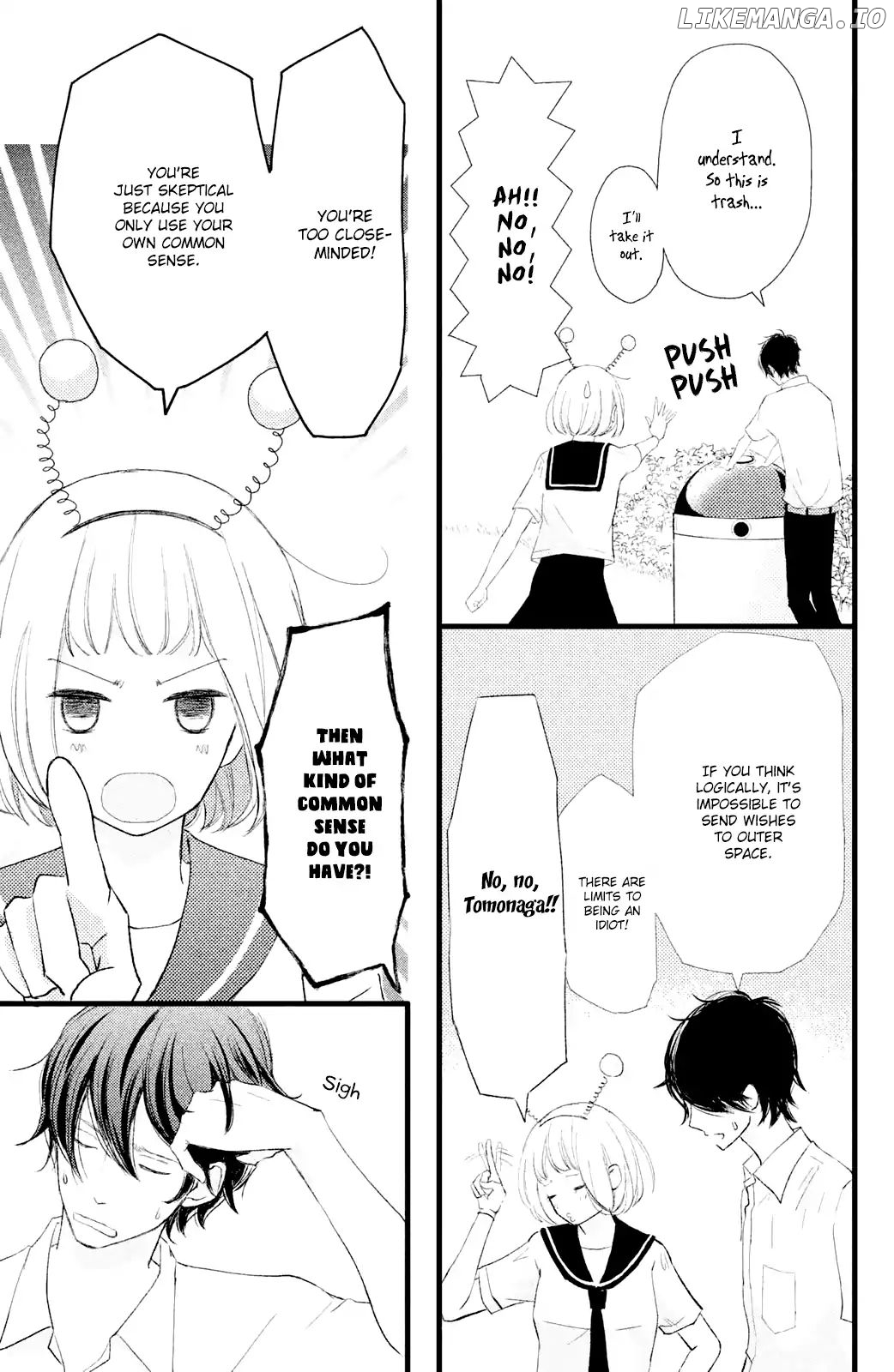 Boku wa Uchuujin ni Koi o Shita. chapter 2 - page 19