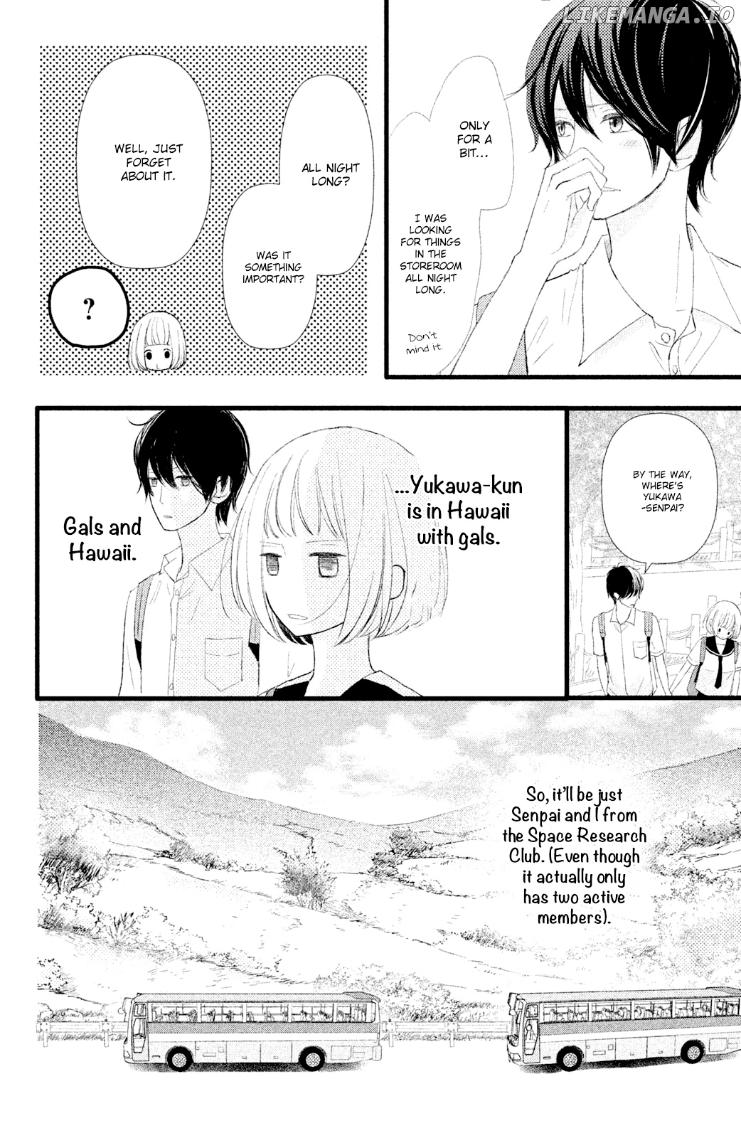 Boku wa Uchuujin ni Koi o Shita. chapter 4 - page 8