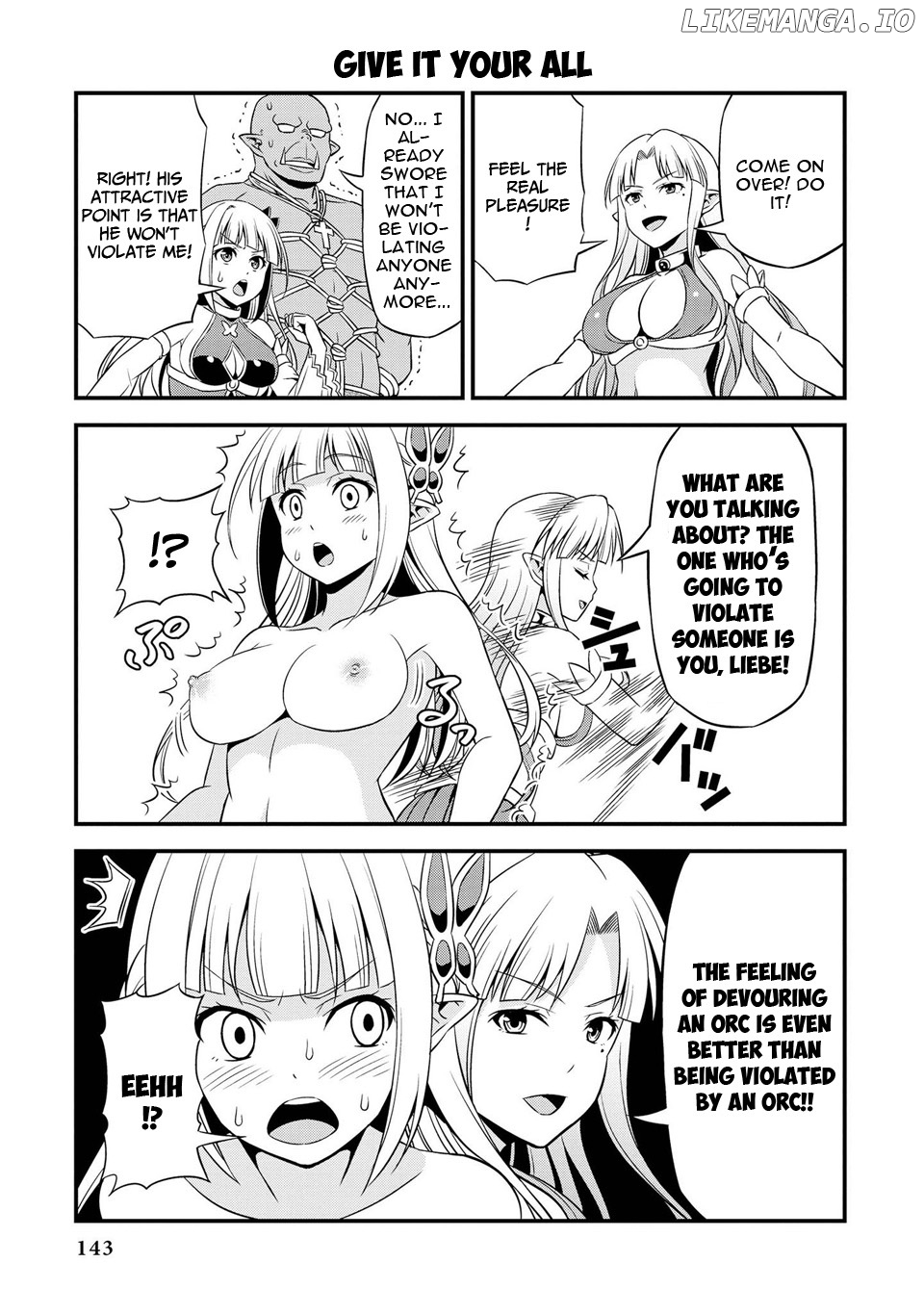 Hentai Elf To Majime Orc chapter 10 - page 4