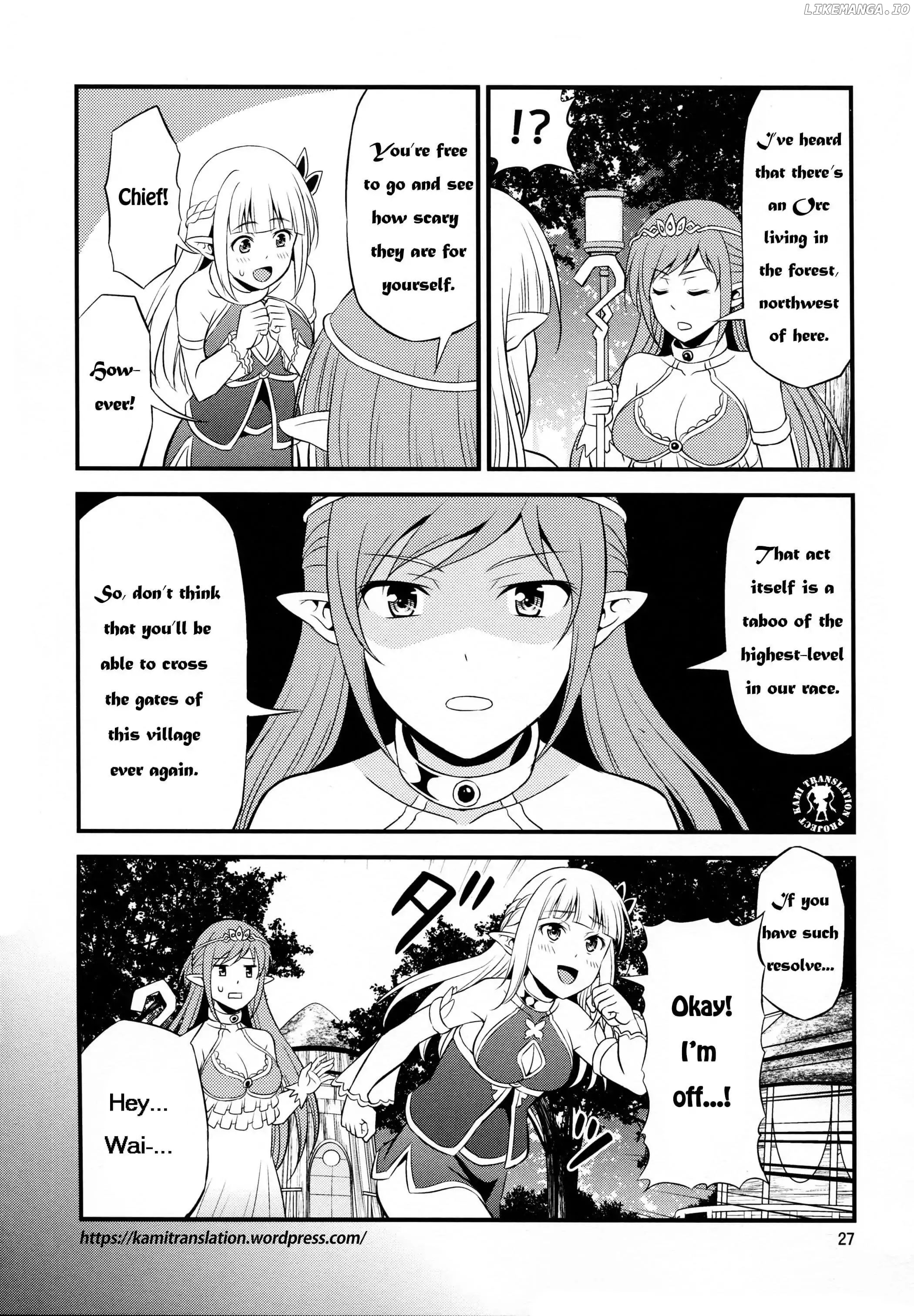 Hentai Elf To Majime Orc chapter 2.5 - page 7