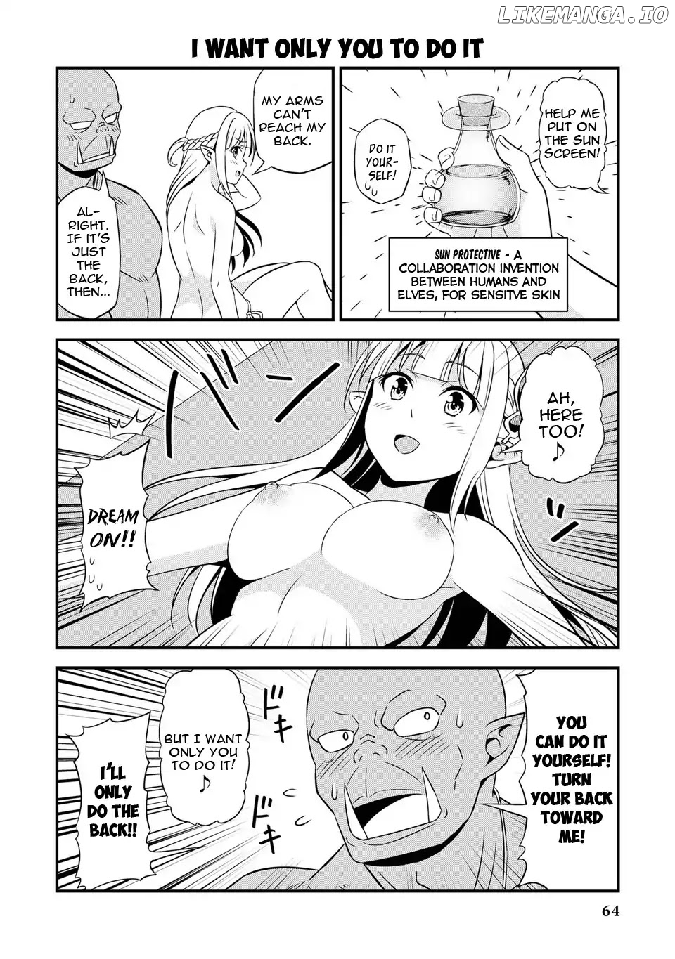 Hentai Elf To Majime Orc chapter 4.5 - page 4