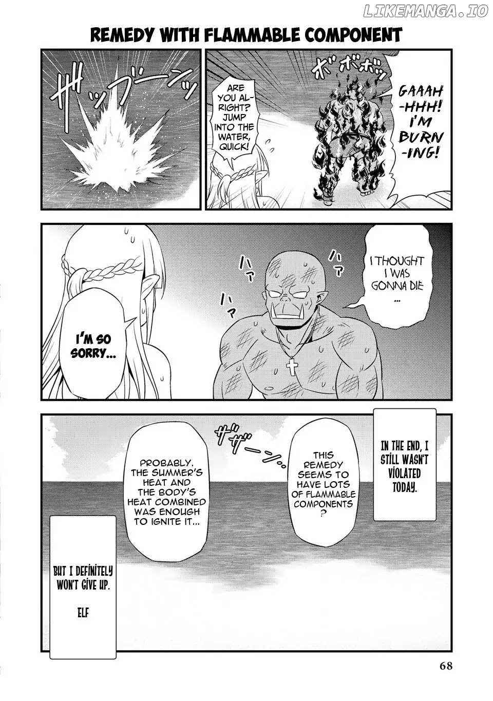 Hentai Elf To Majime Orc chapter 4.5 - page 7