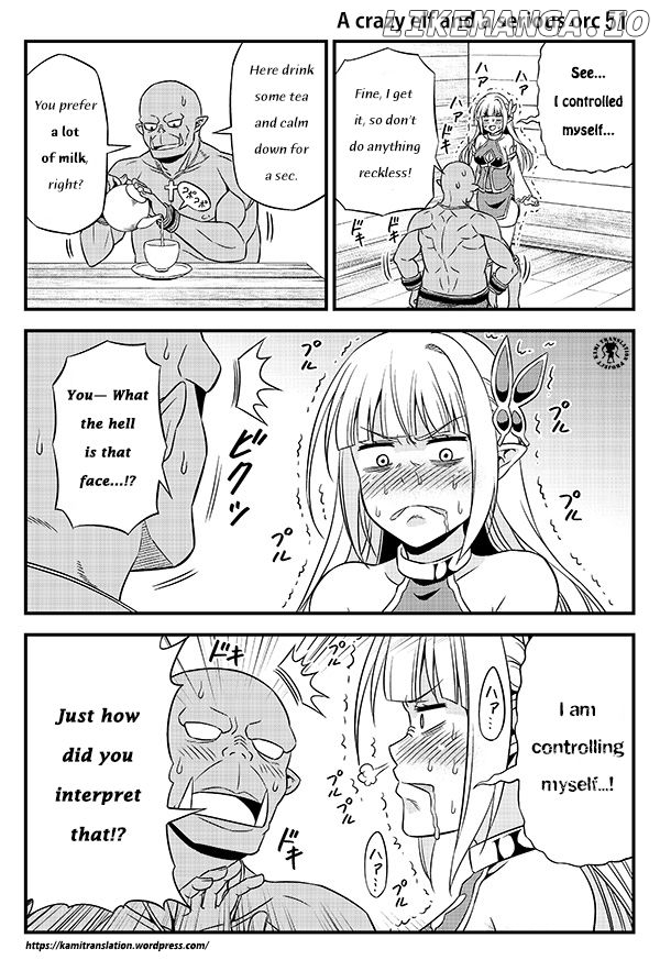 Hentai Elf To Majime Orc chapter 7 - page 4