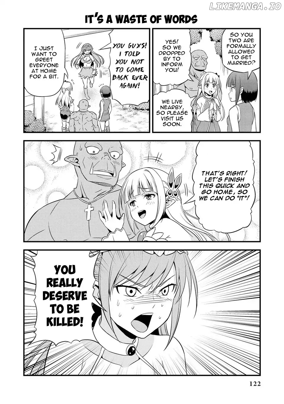 Hentai Elf To Majime Orc chapter 8.5 - page 3