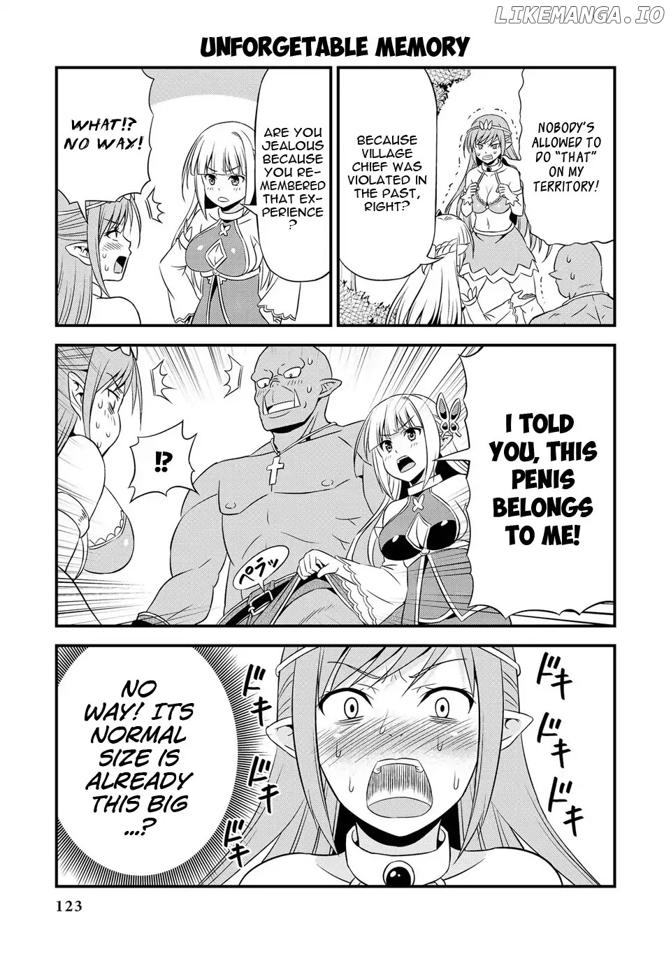 Hentai Elf To Majime Orc chapter 8.5 - page 4