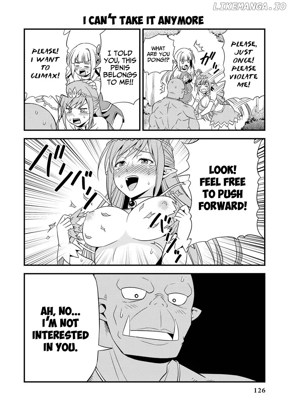 Hentai Elf To Majime Orc chapter 8.5 - page 7