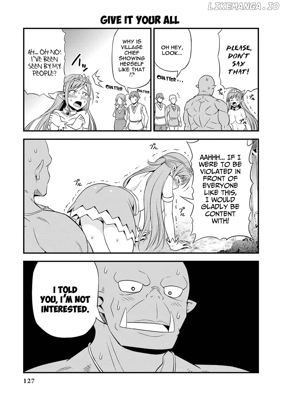 Hentai Elf To Majime Orc chapter 8.5 - page 8