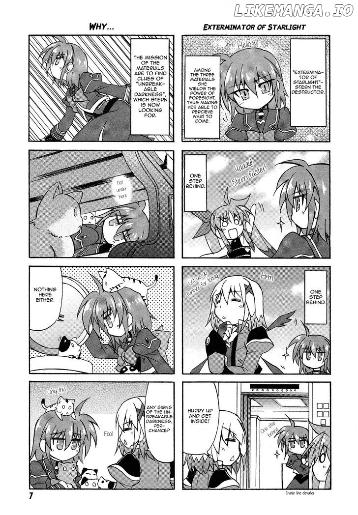 Mahou Shoujo Lyrical Nanoha A's Portable - The Gears of Destiny - Material Musume. chapter 1 - page 4