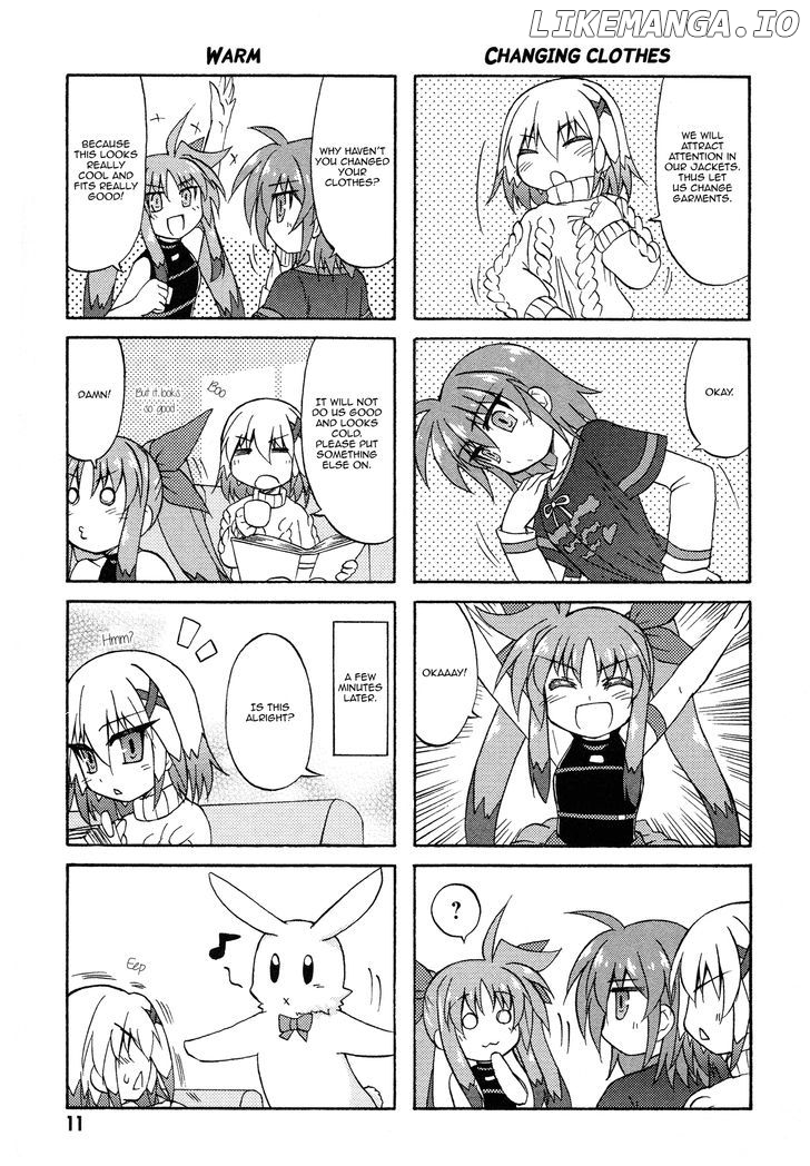 Mahou Shoujo Lyrical Nanoha A's Portable - The Gears of Destiny - Material Musume. chapter 1 - page 8