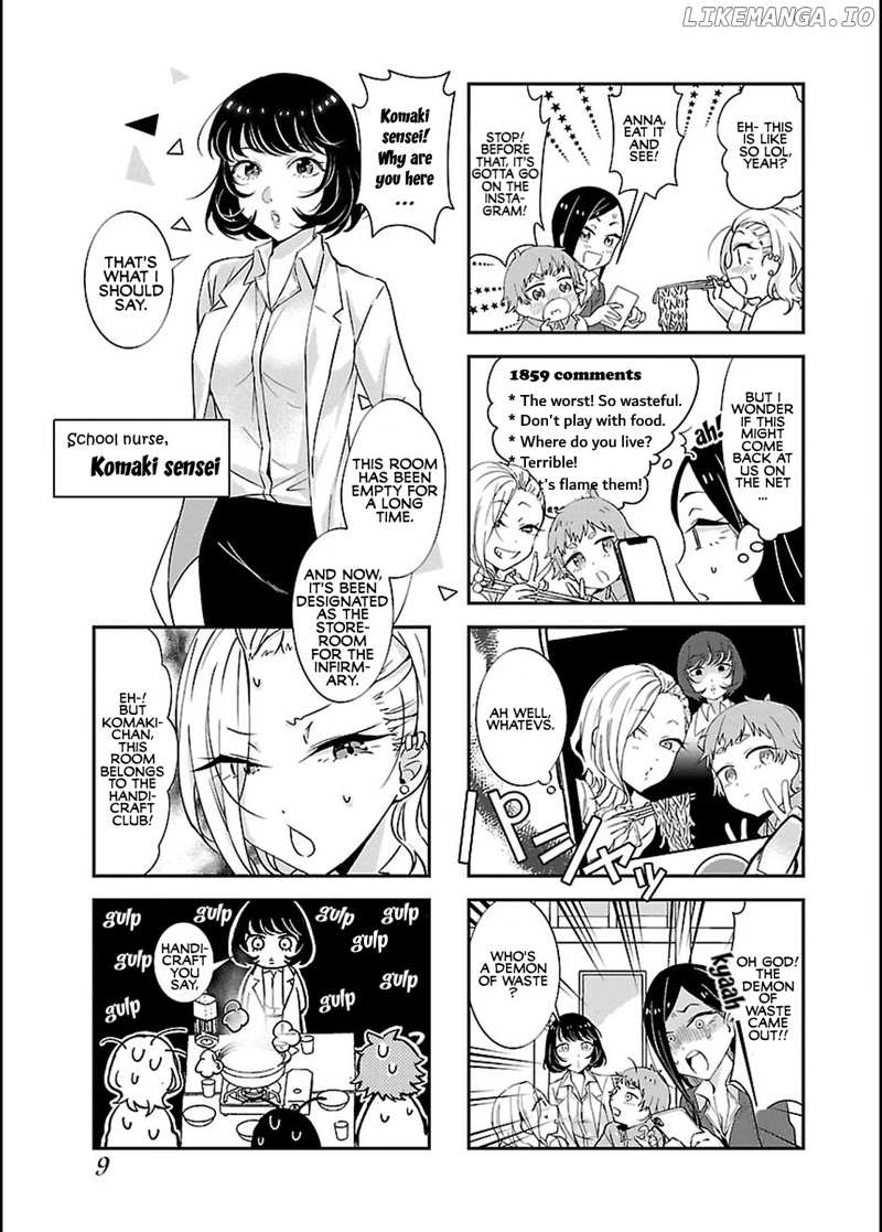 Yancha Gal No Anjou-Santachi chapter 1 - page 10