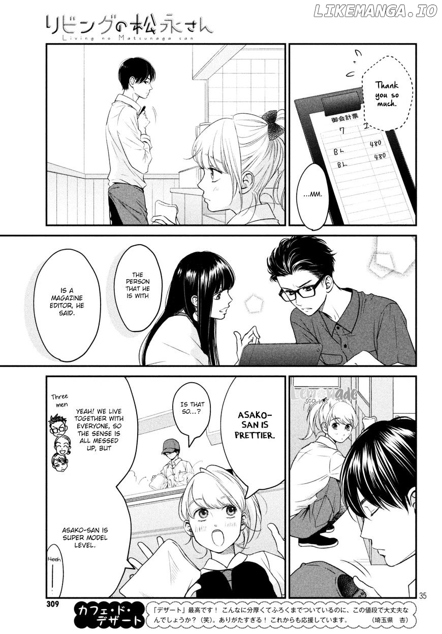 Living No Matsunaga-San chapter 10 - page 36