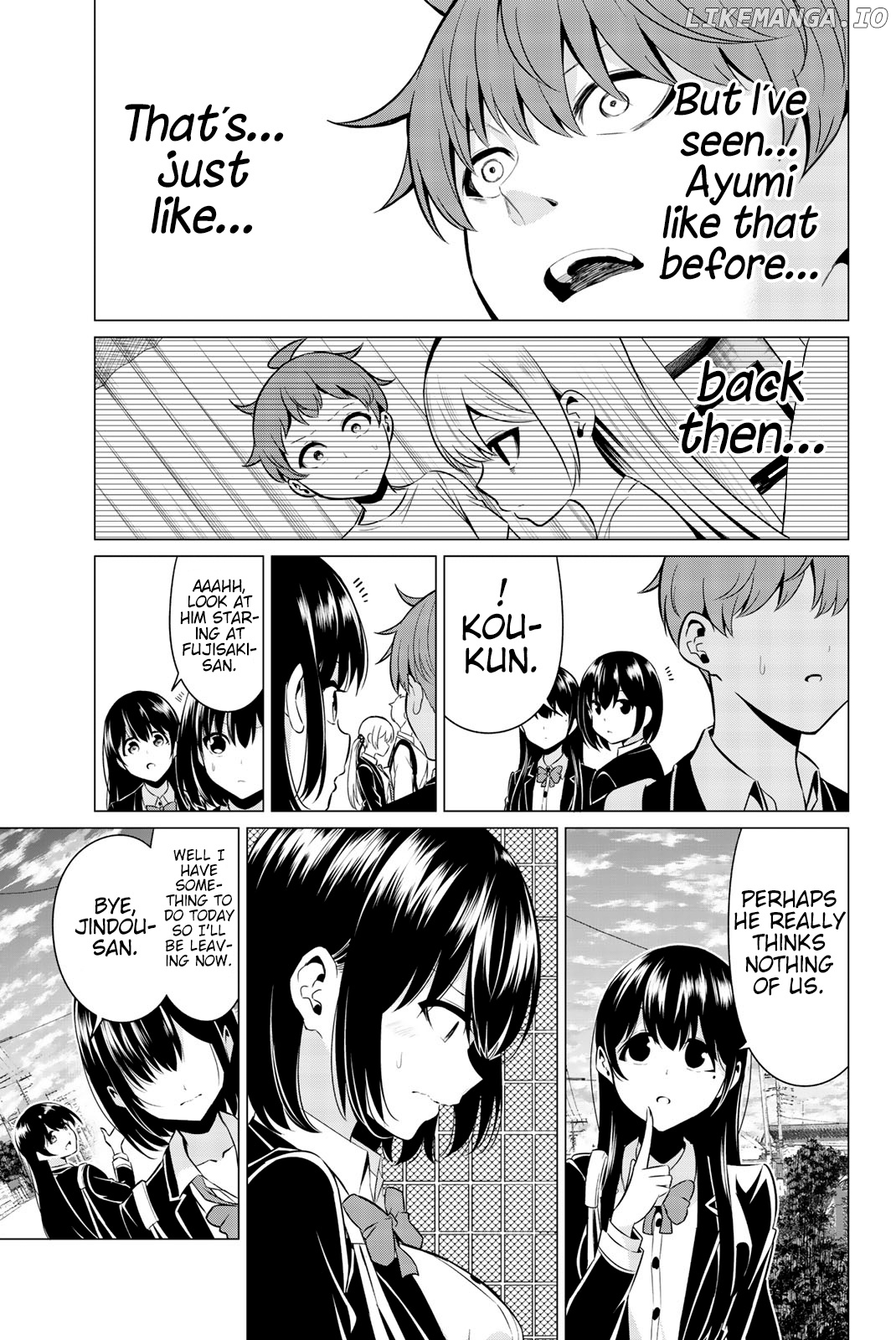 Sekai ka Kanojo ka Erabenai chapter 33 - page 20