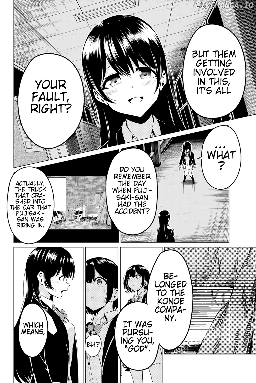 Sekai ka Kanojo ka Erabenai chapter 34 - page 15