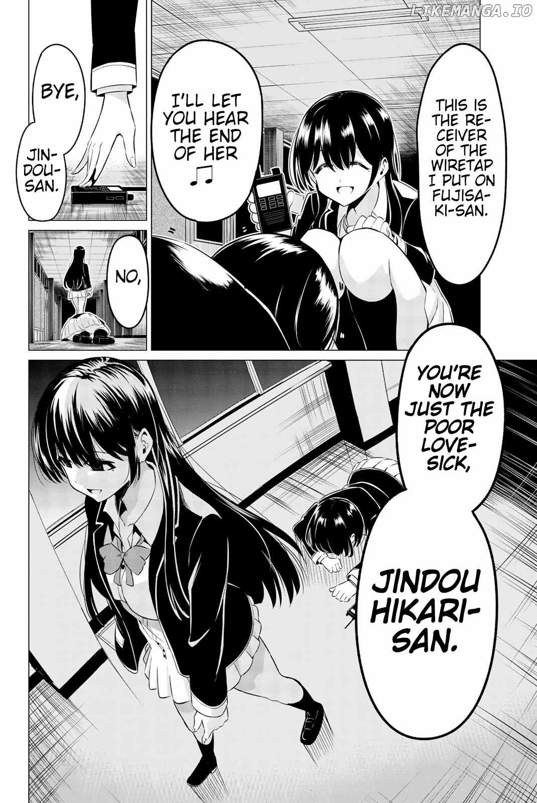 Sekai ka Kanojo ka Erabenai chapter 34 - page 22