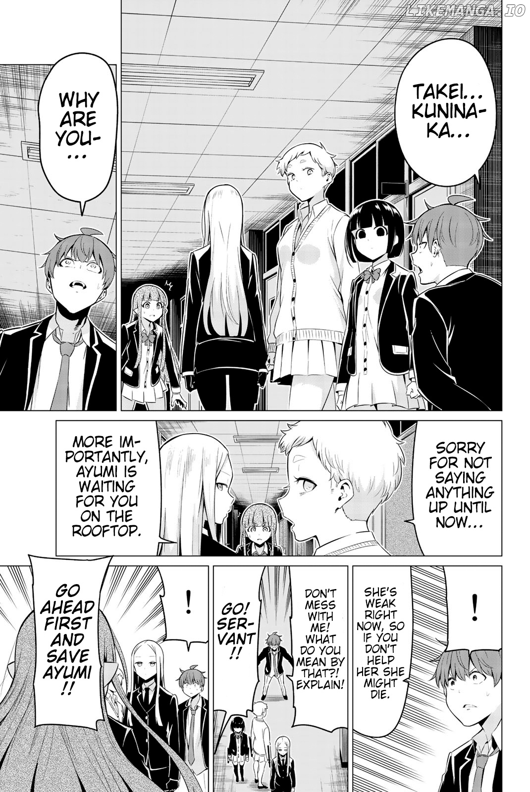 Sekai ka Kanojo ka Erabenai chapter 34 - page 9