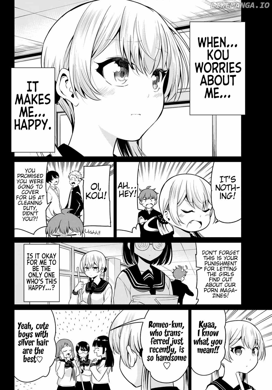 Sekai ka Kanojo ka Erabenai chapter 35 - page 10