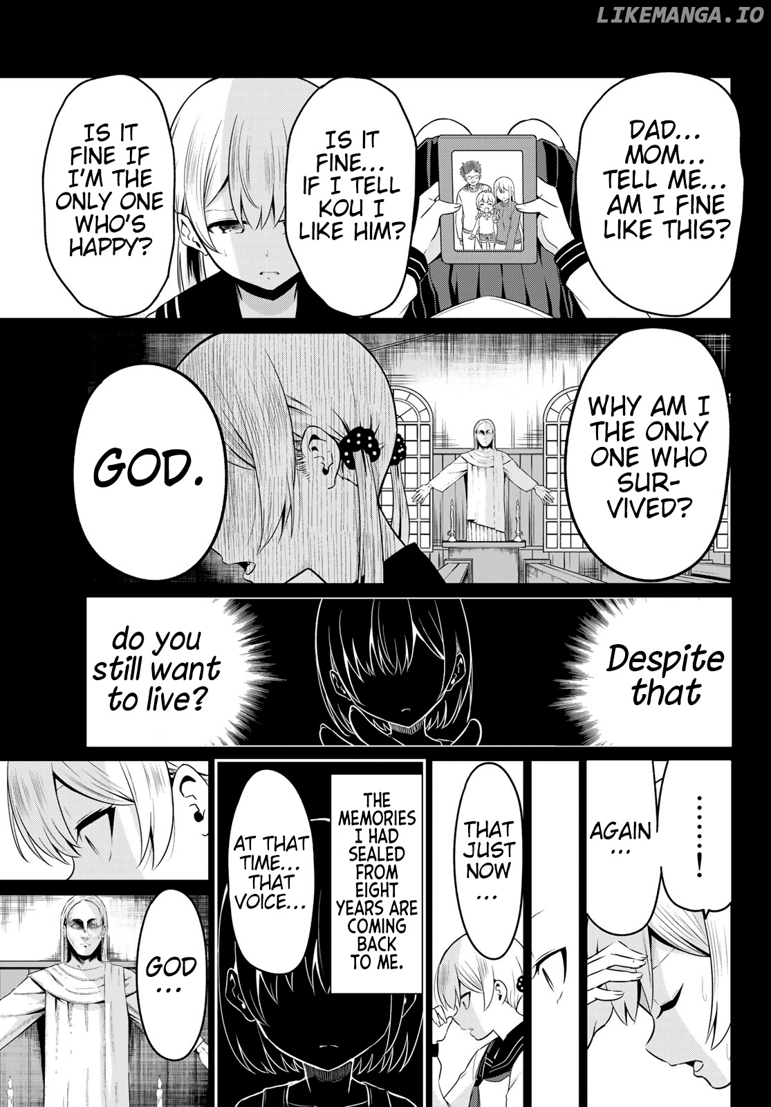 Sekai ka Kanojo ka Erabenai chapter 35 - page 21