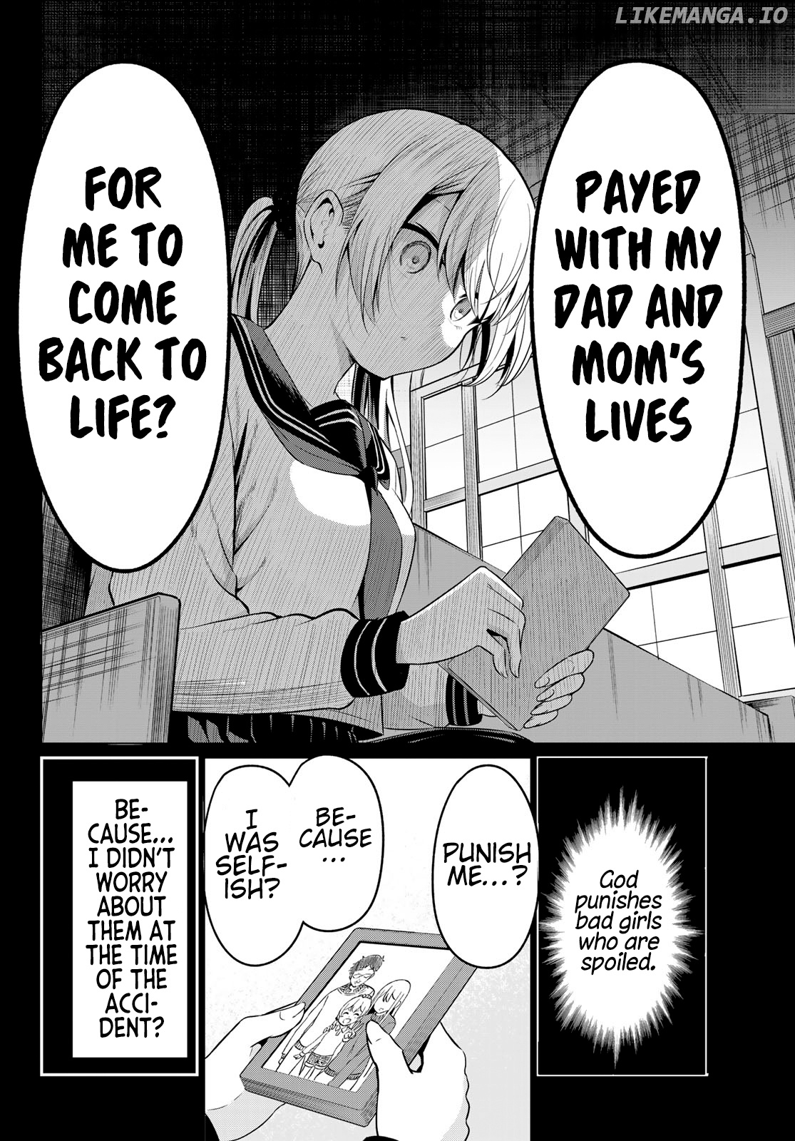 Sekai ka Kanojo ka Erabenai chapter 35 - page 28