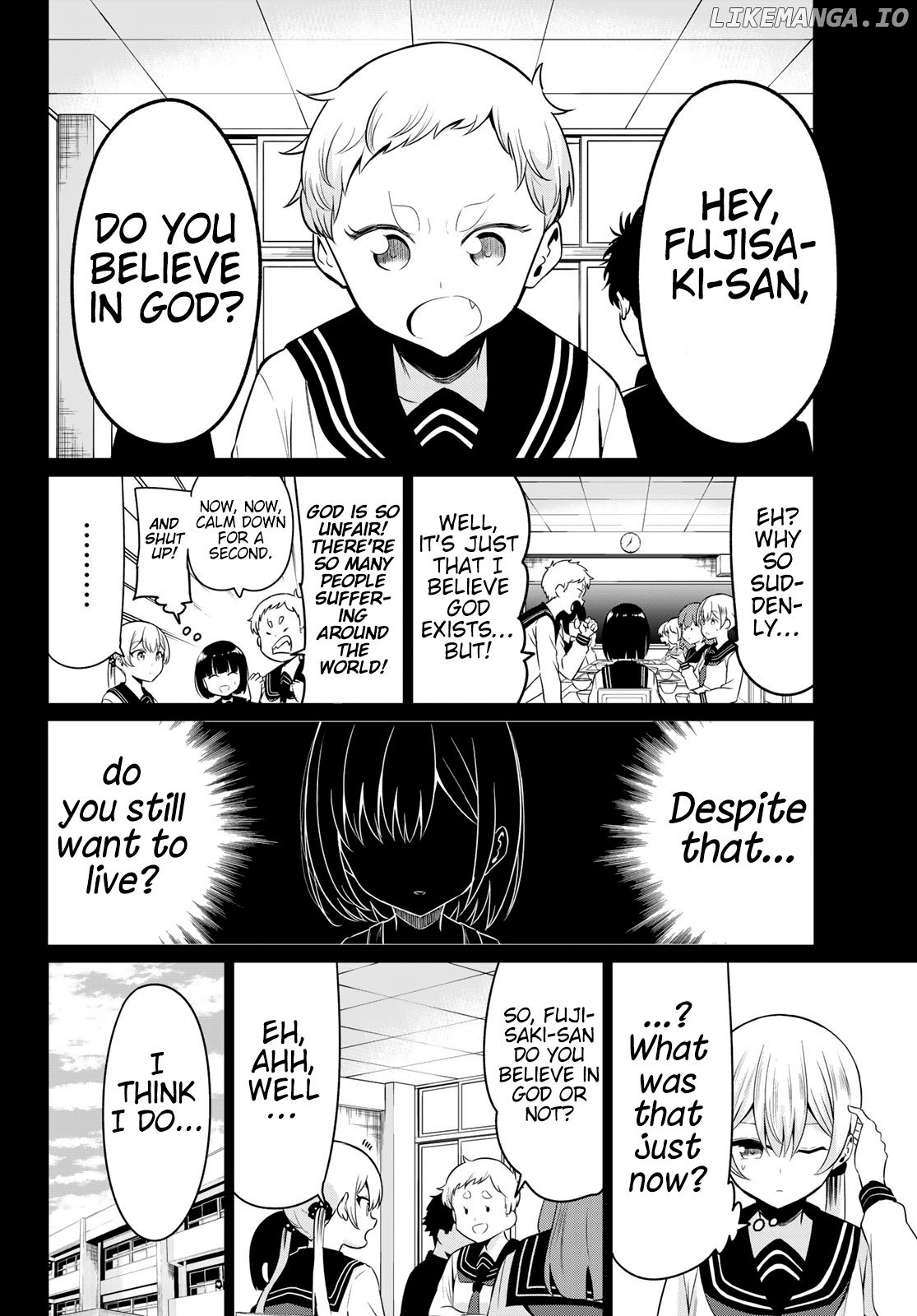 Sekai ka Kanojo ka Erabenai chapter 35 - page 8