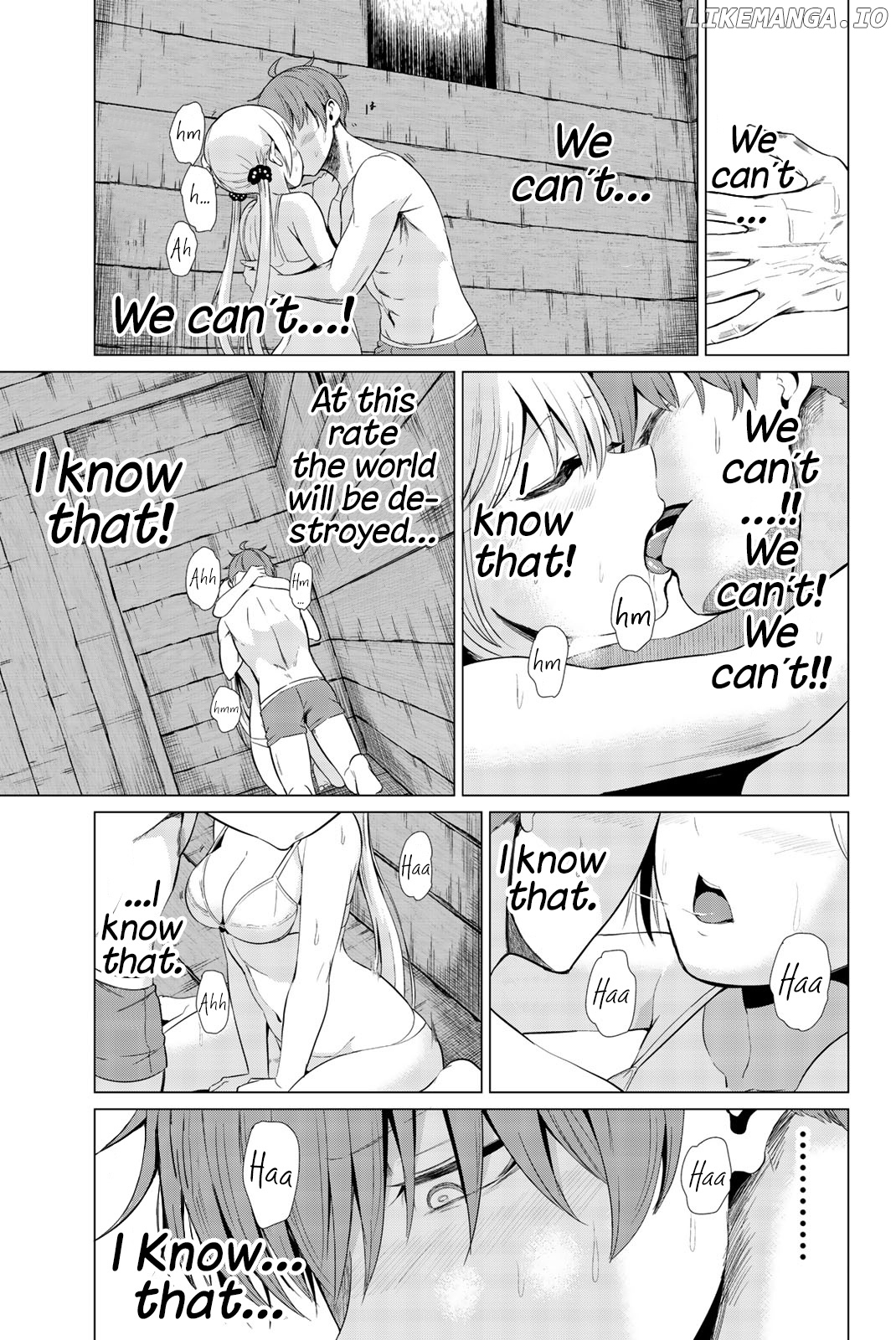 Sekai ka Kanojo ka Erabenai chapter 21 - page 32