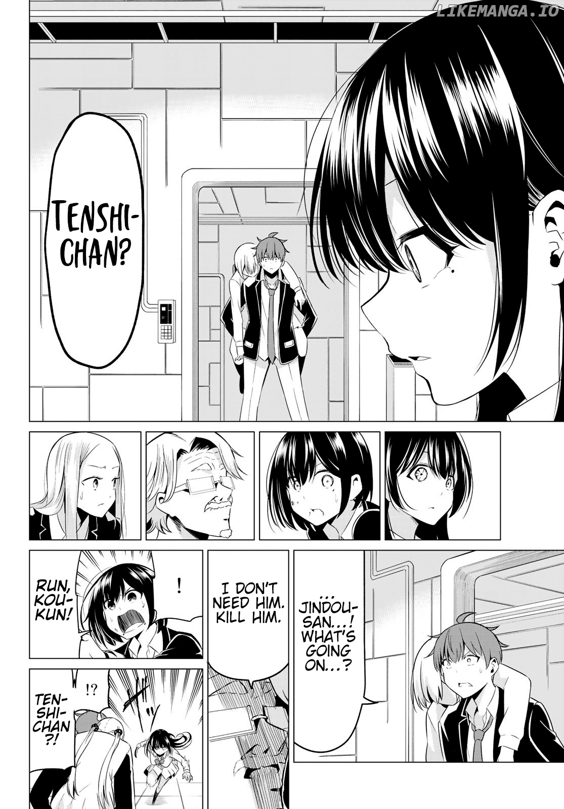 Sekai ka Kanojo ka Erabenai chapter 38 - page 11