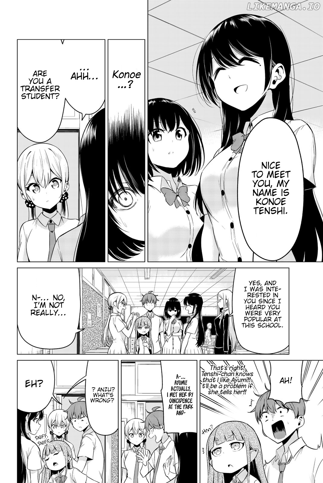 Sekai ka Kanojo ka Erabenai chapter 24 - page 15