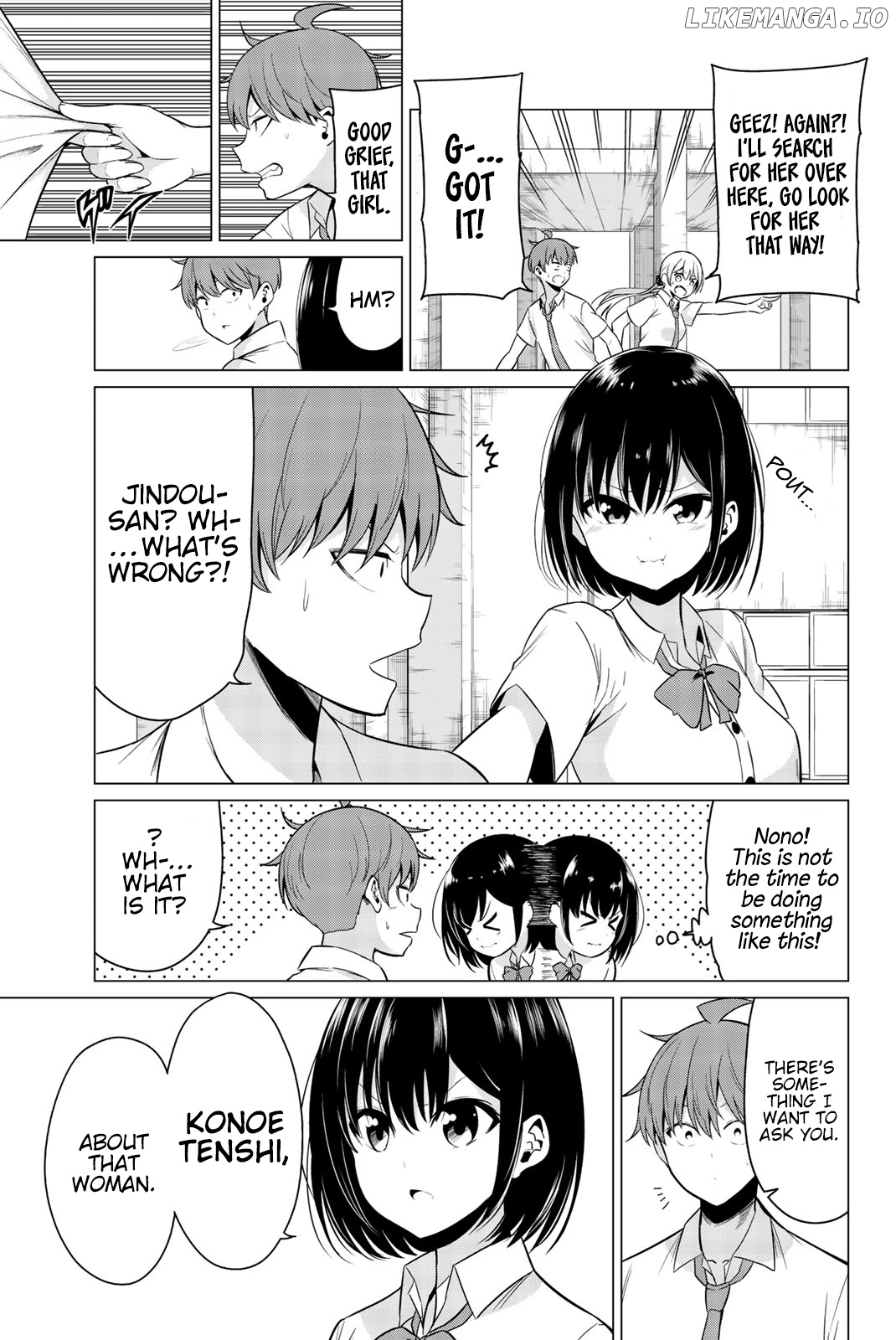 Sekai ka Kanojo ka Erabenai chapter 24 - page 24