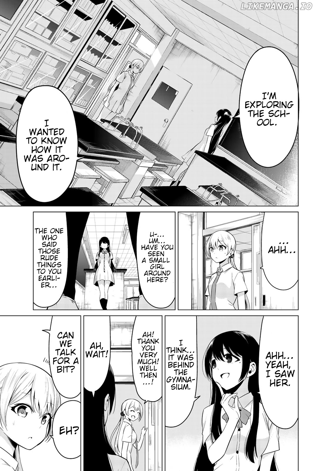 Sekai ka Kanojo ka Erabenai chapter 24 - page 34