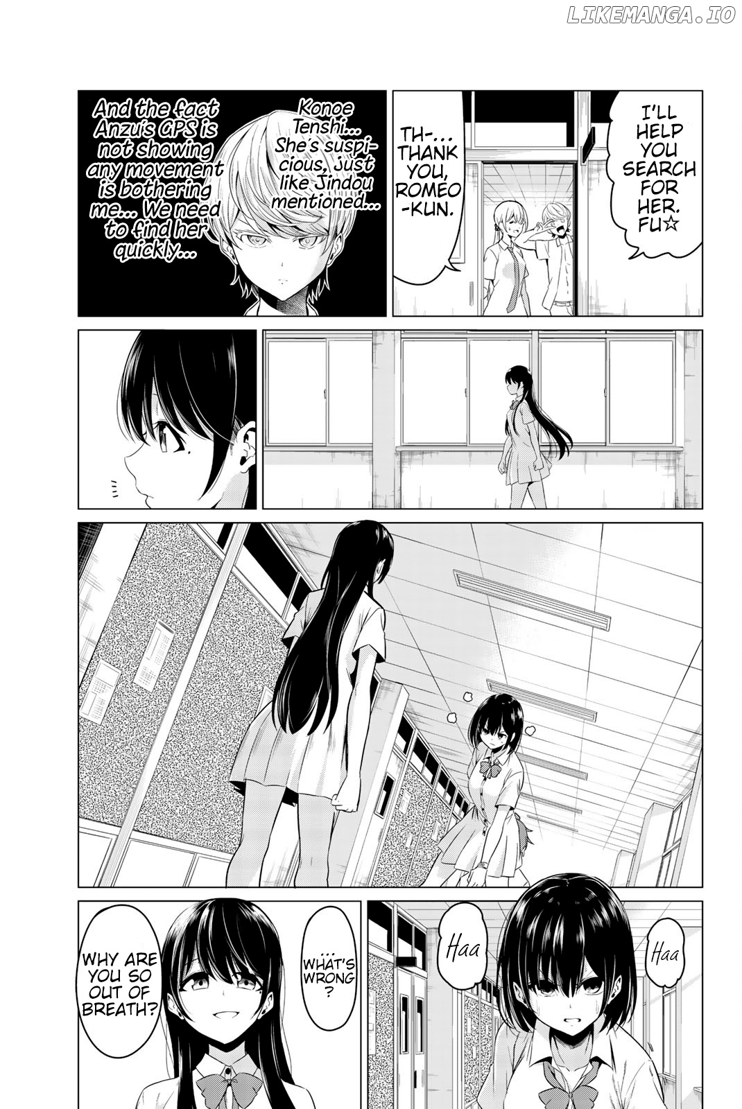 Sekai ka Kanojo ka Erabenai chapter 25 - page 12