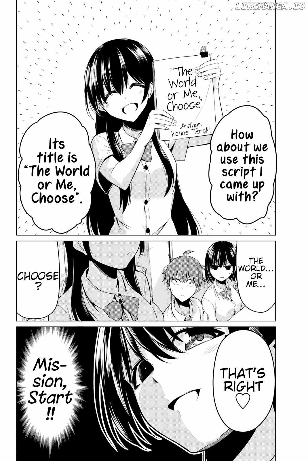 Sekai ka Kanojo ka Erabenai chapter 25 - page 39