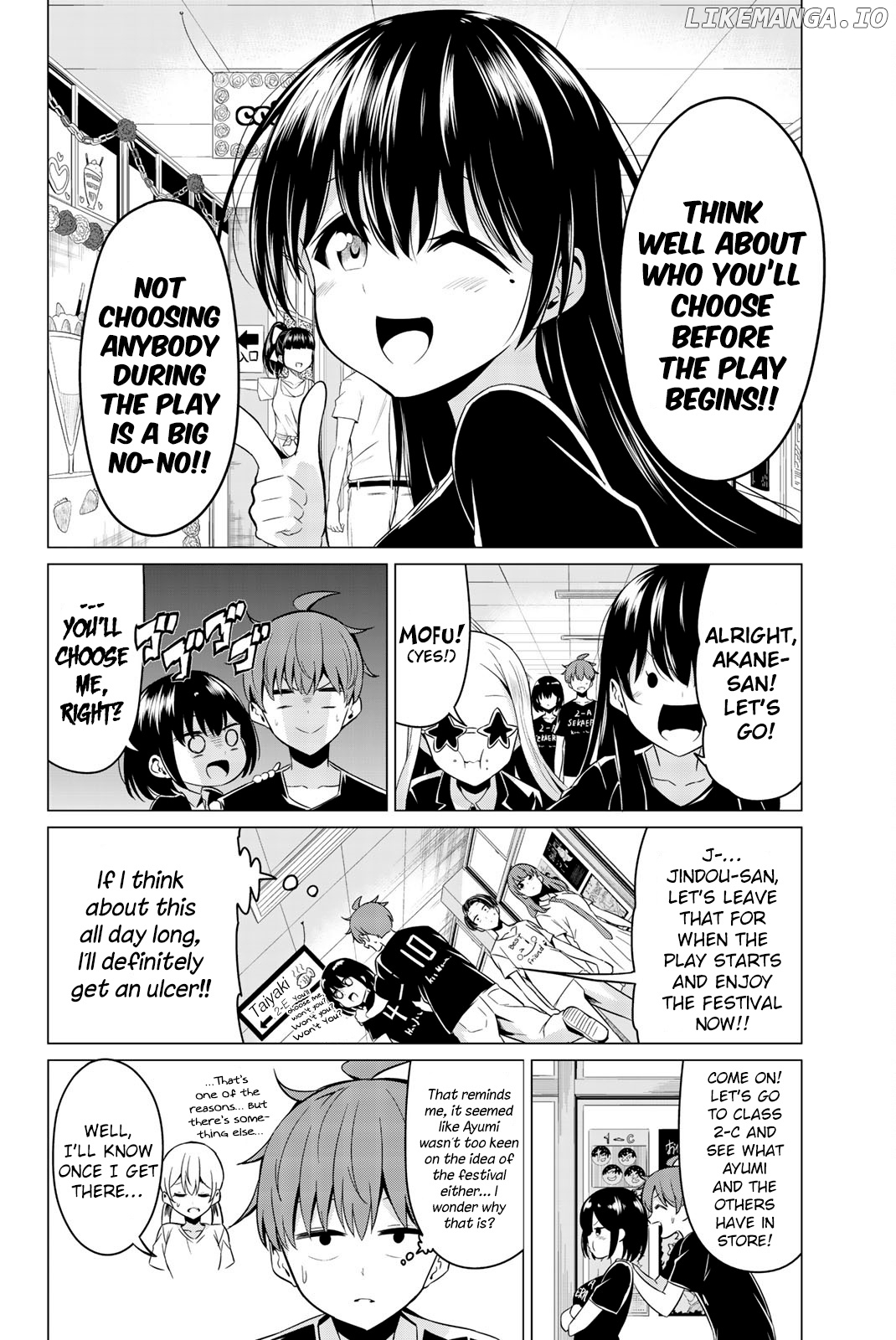 Sekai ka Kanojo ka Erabenai chapter 26 - page 15