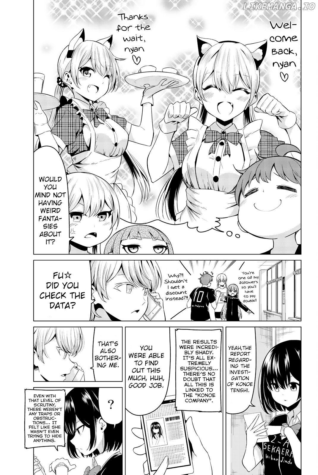 Sekai ka Kanojo ka Erabenai chapter 26 - page 8