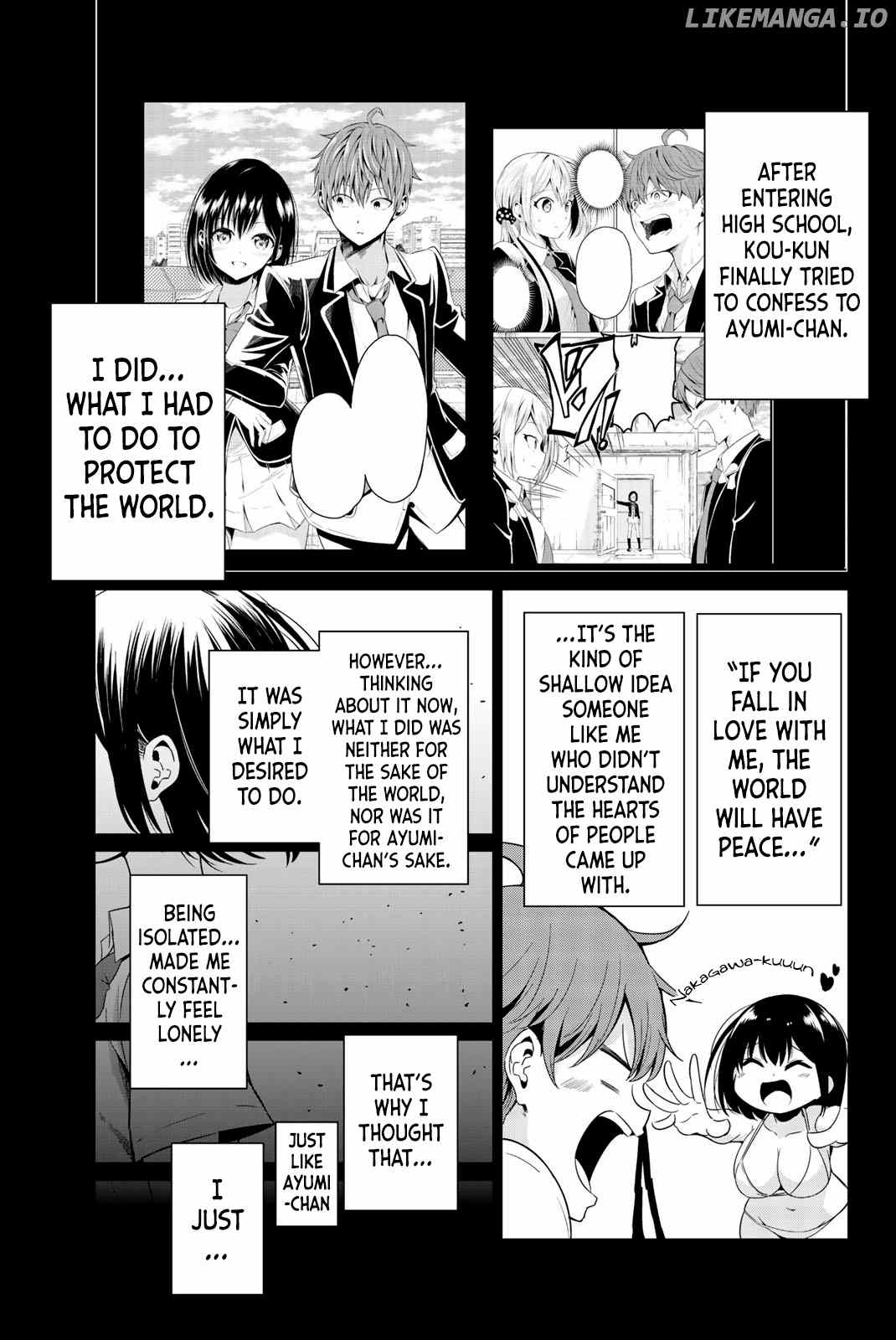 Sekai ka Kanojo ka Erabenai chapter 28 - page 12