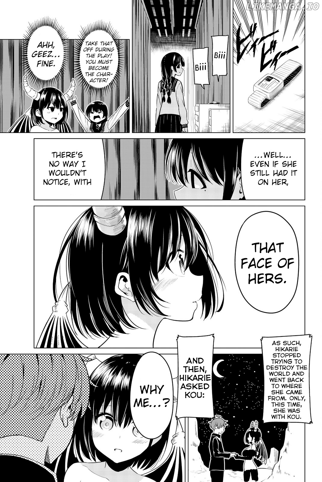 Sekai ka Kanojo ka Erabenai chapter 28 - page 18