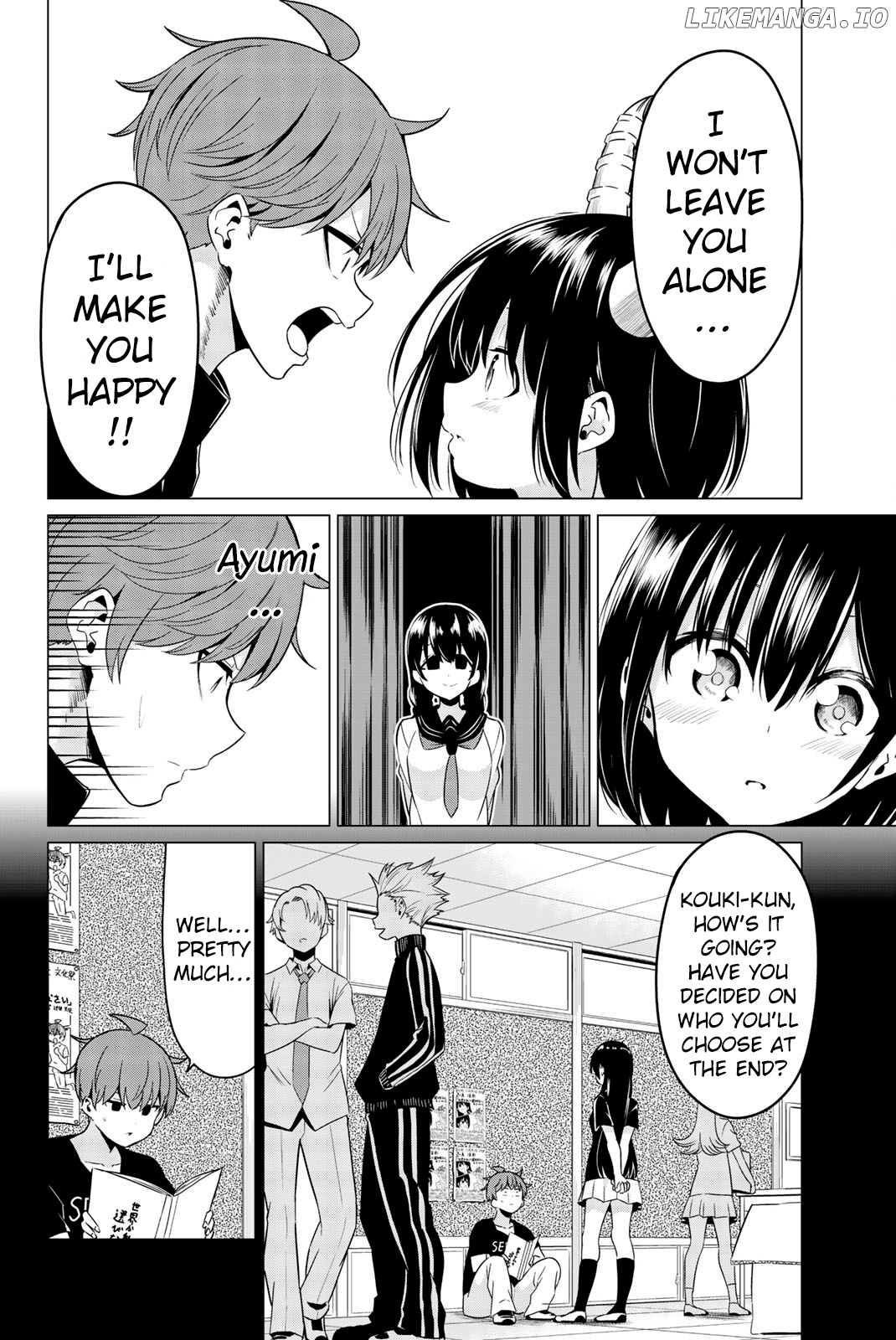 Sekai ka Kanojo ka Erabenai chapter 28 - page 19