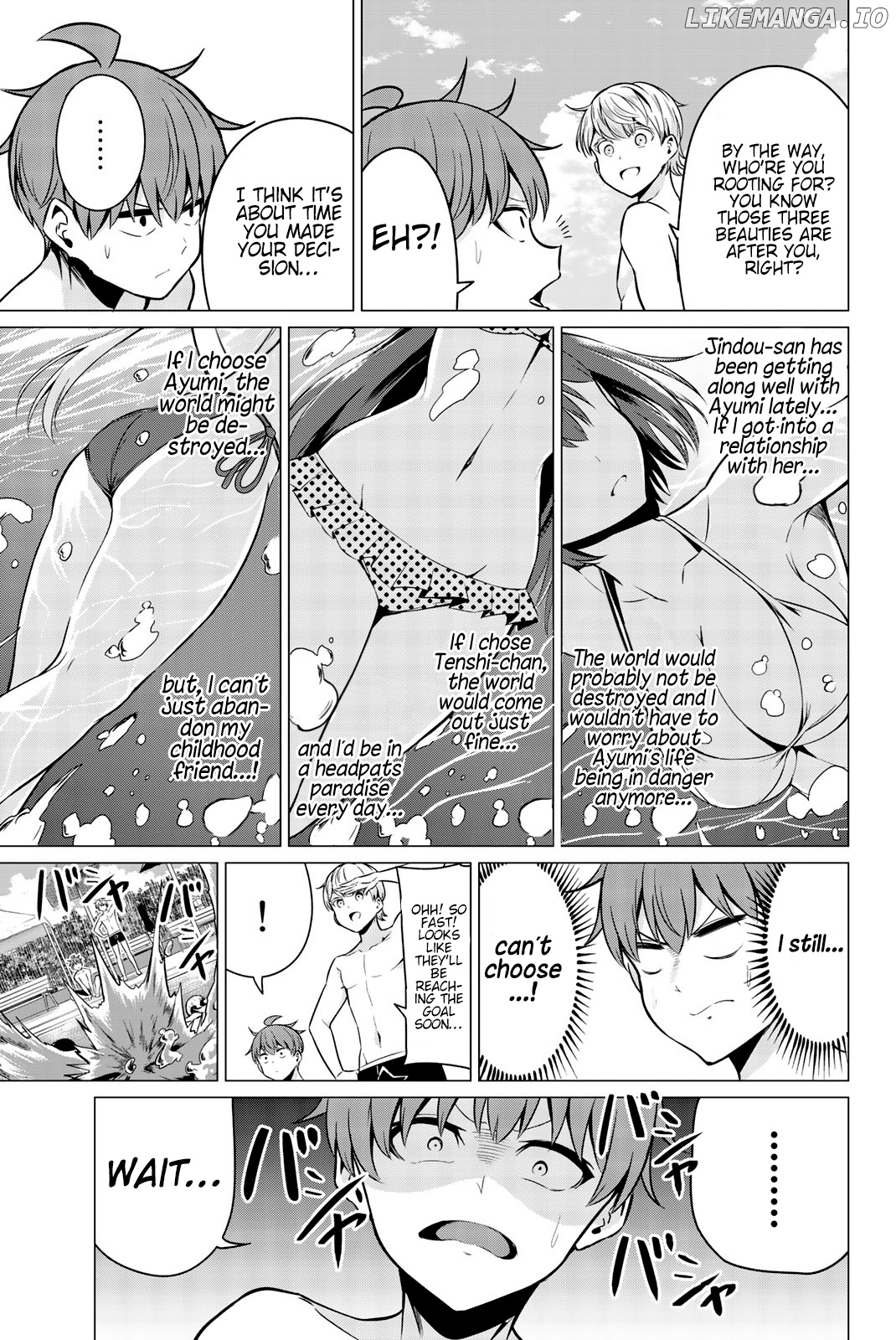 Sekai ka Kanojo ka Erabenai chapter 40.6 - page 13