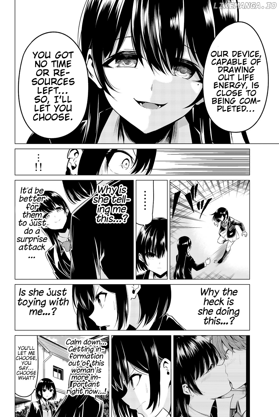 Sekai ka Kanojo ka Erabenai chapter 31 - page 29