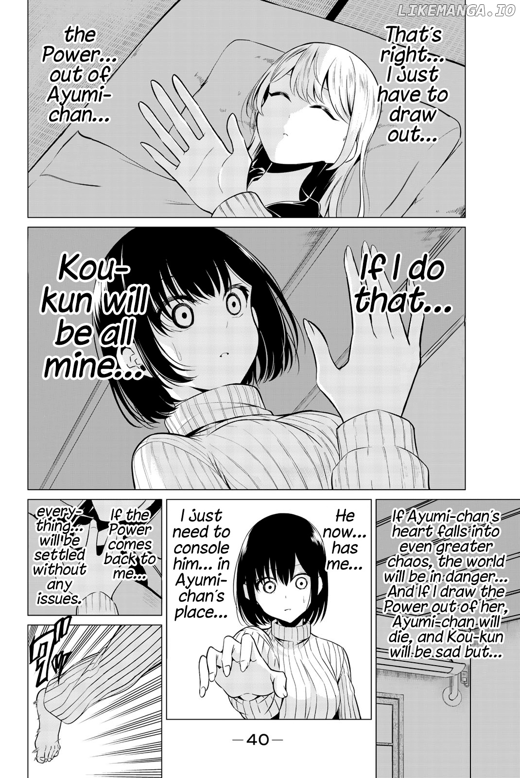 Sekai ka Kanojo ka Erabenai chapter 31 - page 3