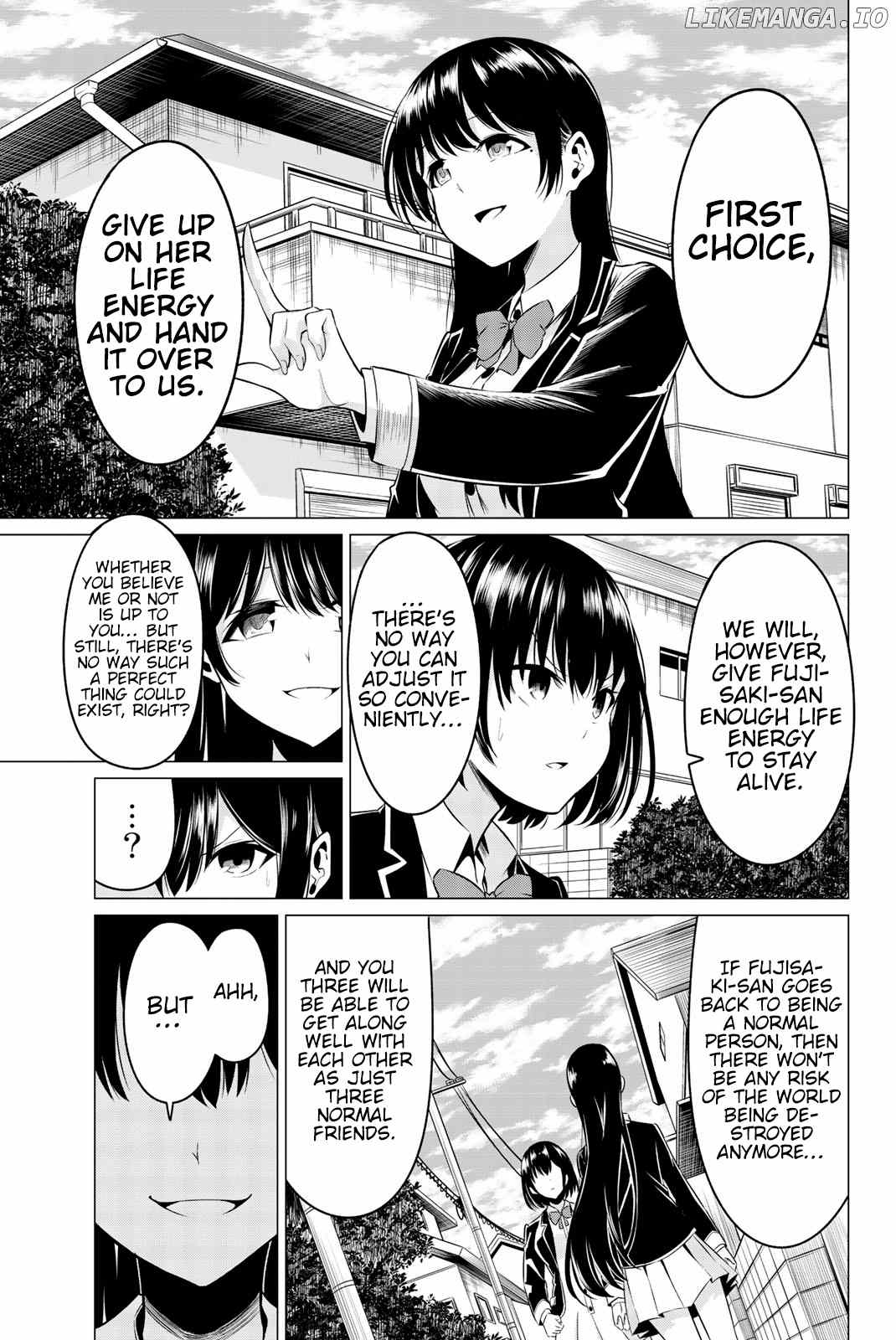 Sekai ka Kanojo ka Erabenai chapter 31 - page 30