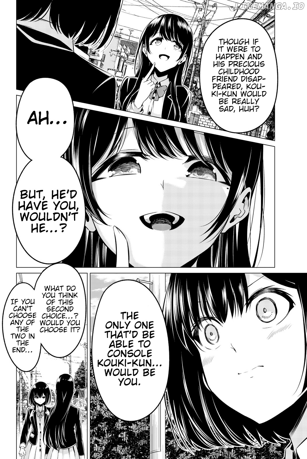 Sekai ka Kanojo ka Erabenai chapter 31 - page 33