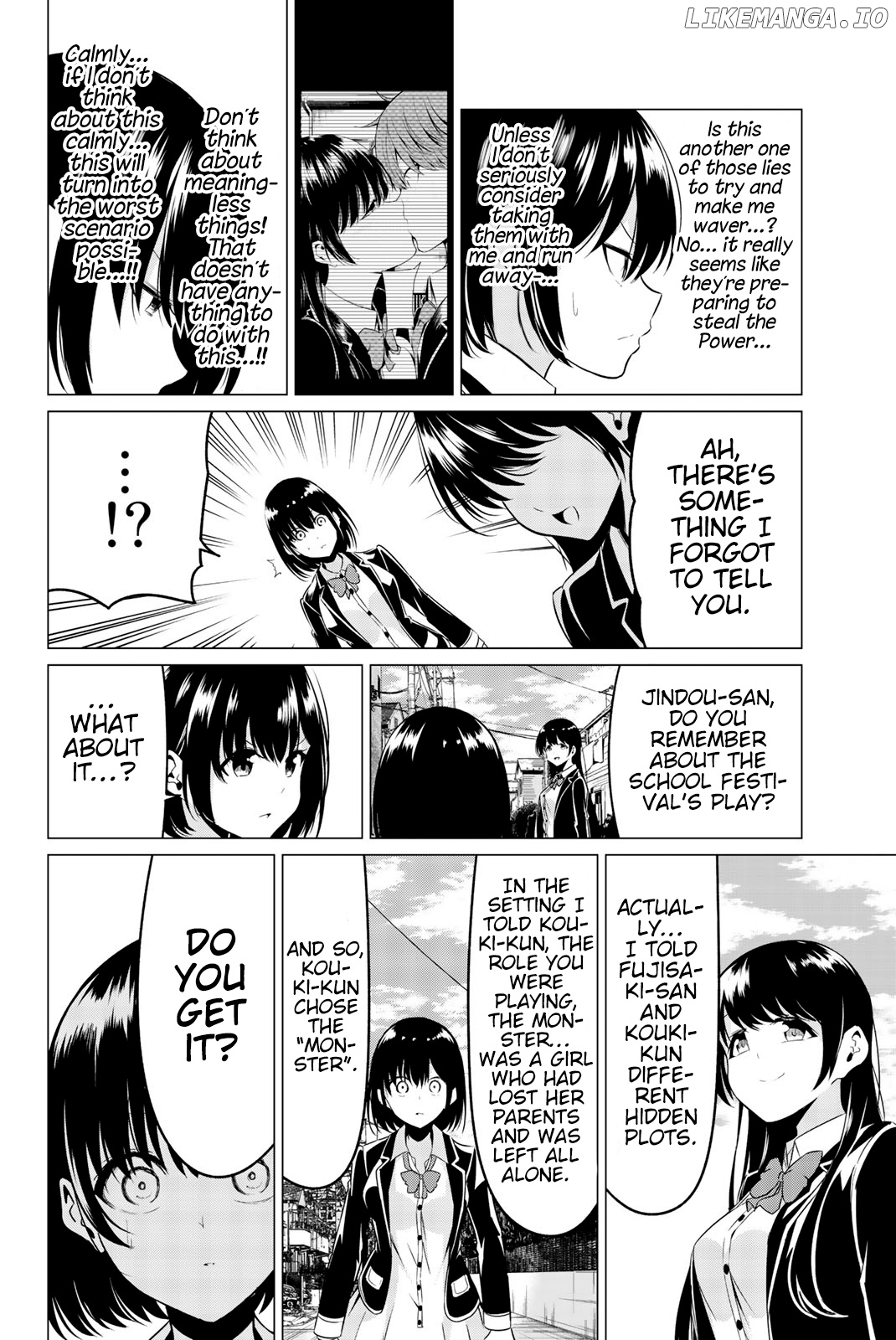 Sekai ka Kanojo ka Erabenai chapter 31 - page 35