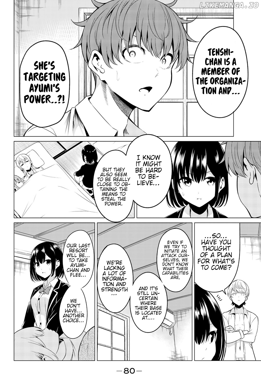 Sekai ka Kanojo ka Erabenai chapter 32 - page 5