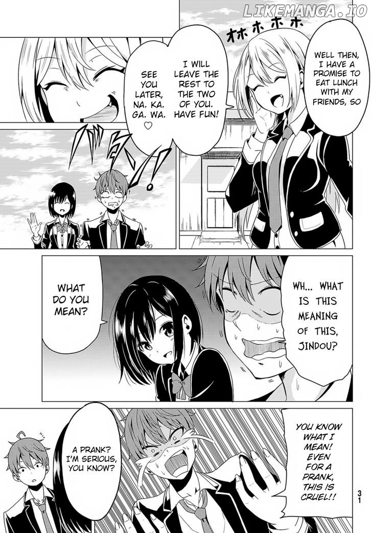 Sekai ka Kanojo ka Erabenai chapter 1 - page 21