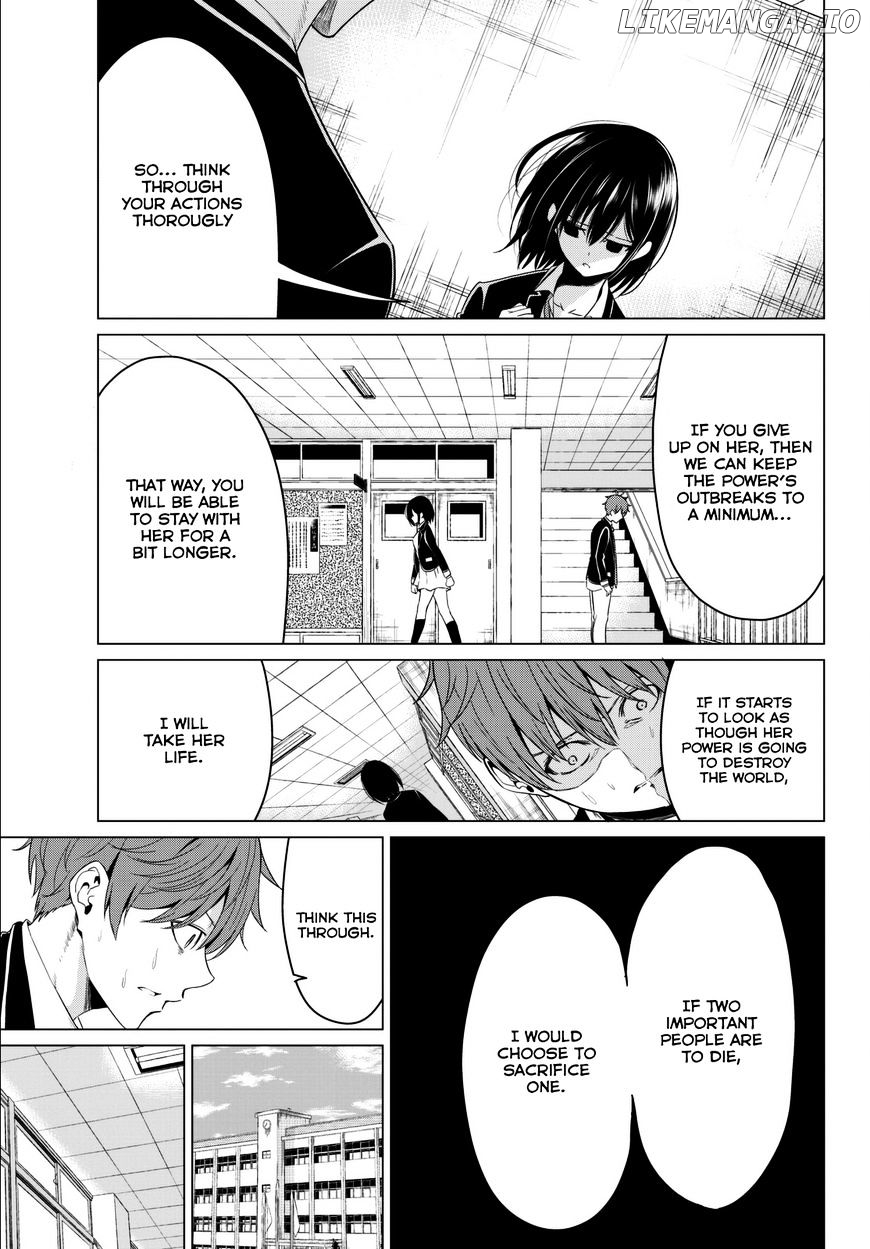 Sekai ka Kanojo ka Erabenai chapter 5 - page 8