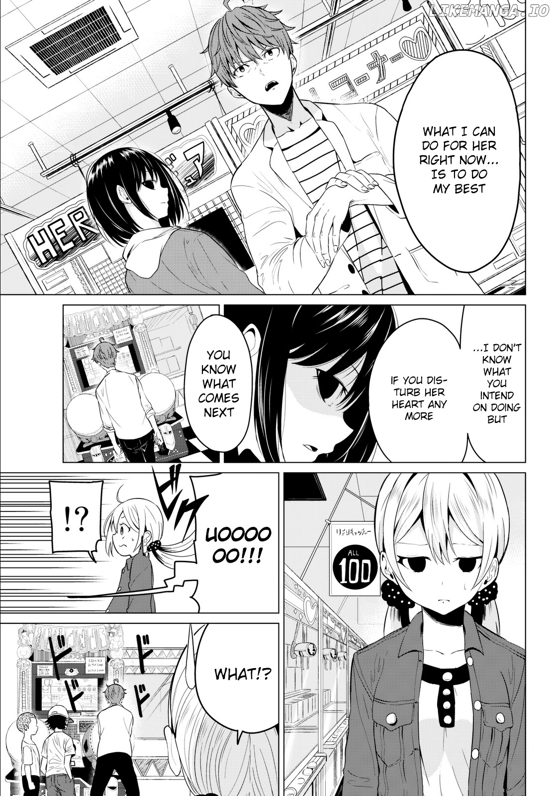 Sekai ka Kanojo ka Erabenai chapter 3 - page 32