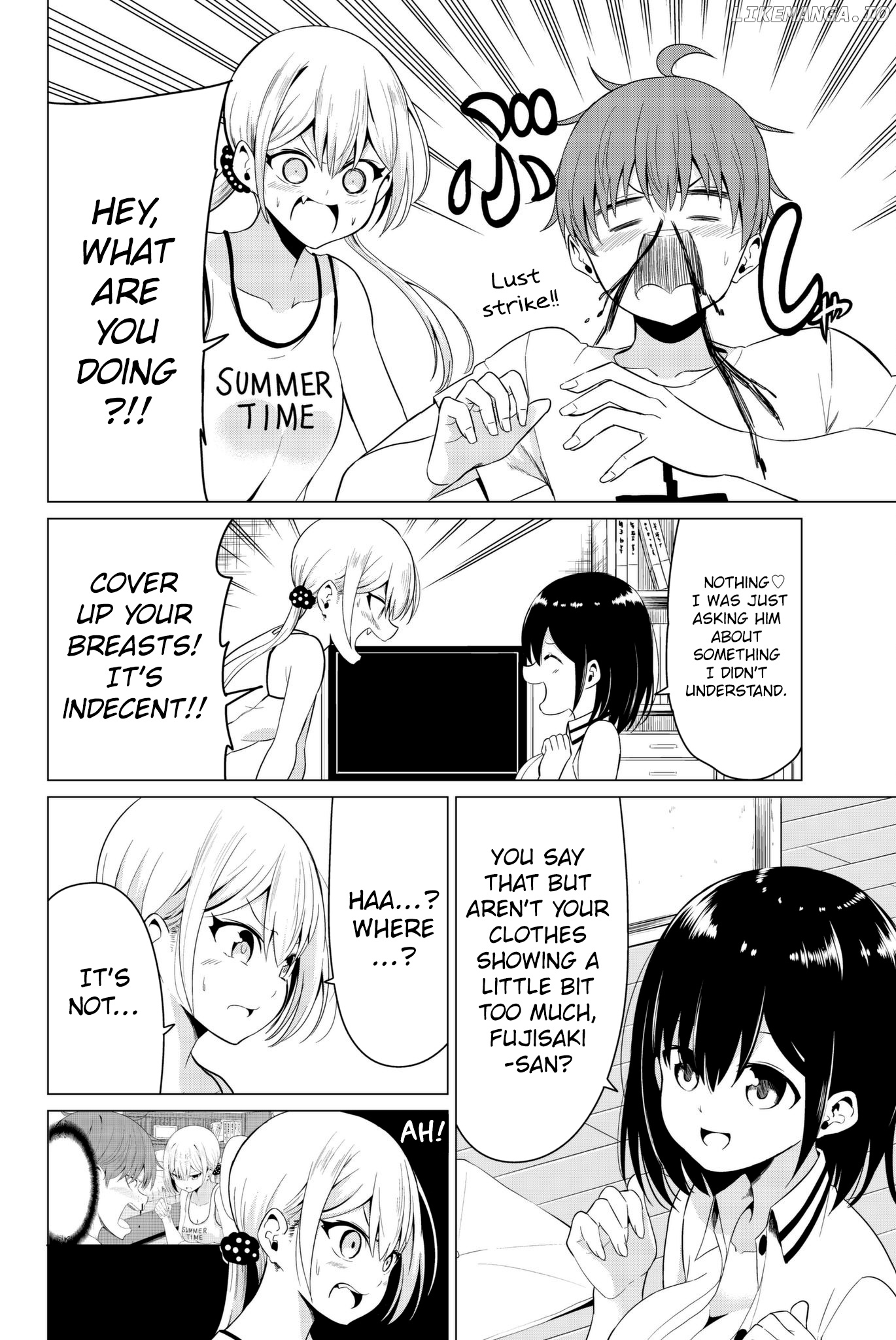 Sekai ka Kanojo ka Erabenai chapter 16 - page 17